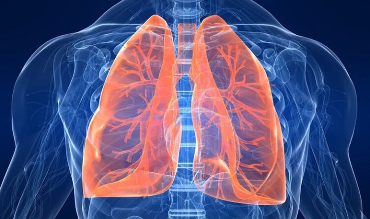 patología pulmonar como causa de dolor debajo del omóplato izquierdo