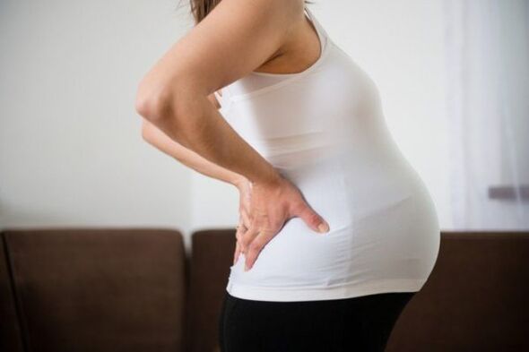 dolor de espalda durante el embarazo para el cual los parches ayudarán