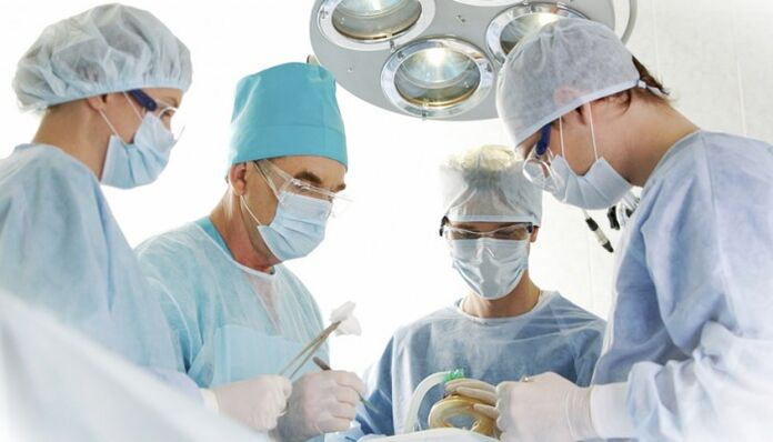 Tratamiento quirúrgico de la osteocondrosis cervical.